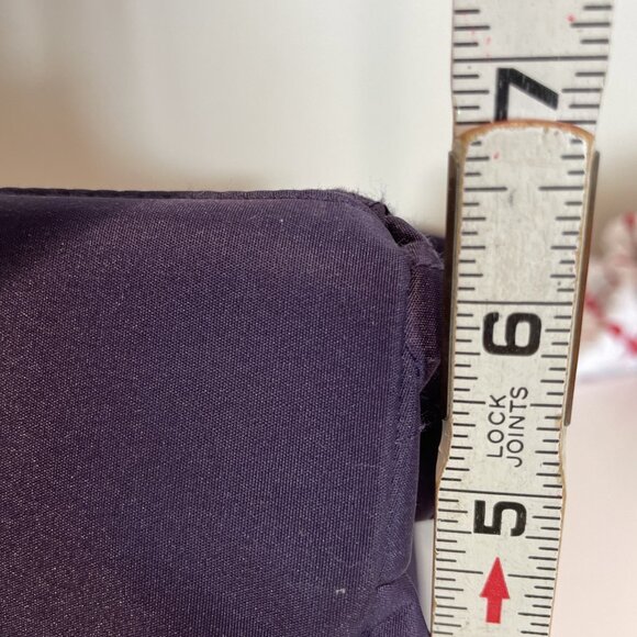 Travelon Shoulder Bag Purse Purple 3 Compartments RDIF Anti-Theft Nylon EUC - Picture 13 of 16